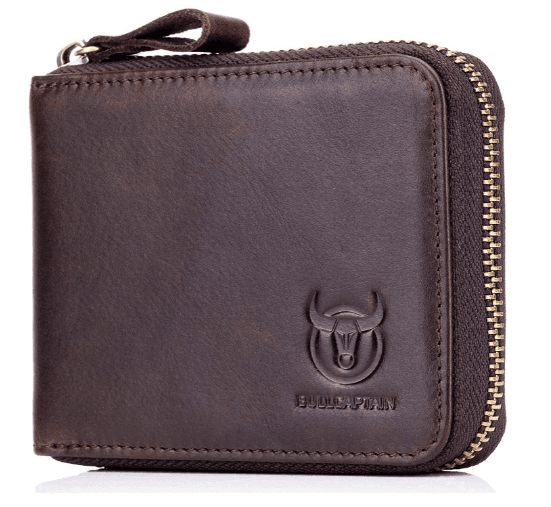 best men's zipper wallet