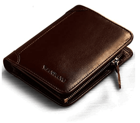 best men's zipper wallet