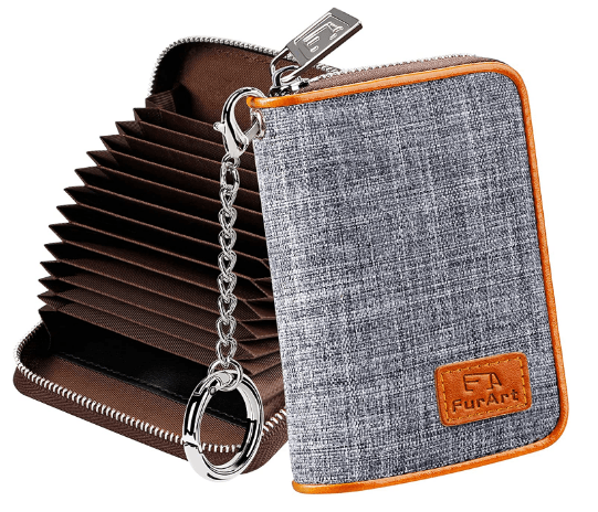 Men's wallet with keyring