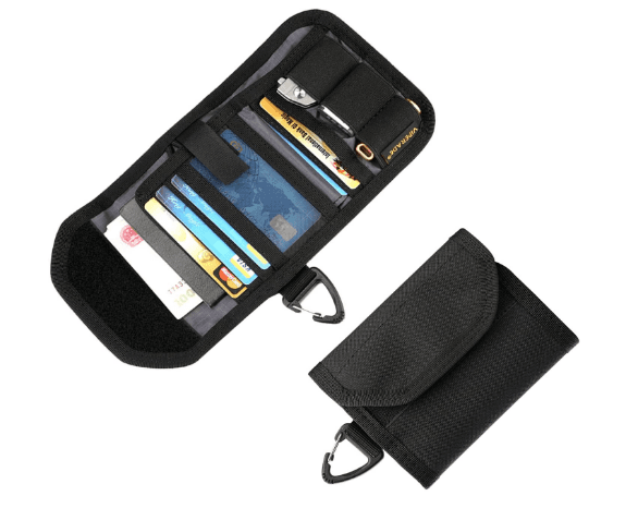 Men’s wallet with keyring