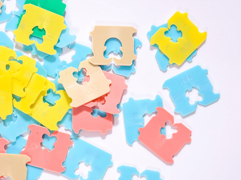 Bread clip in wallet