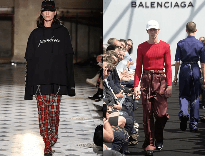 how to wear a wallet chain